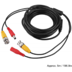 CCTV CAMERA CABLE WITH BNC AND POWER-15M