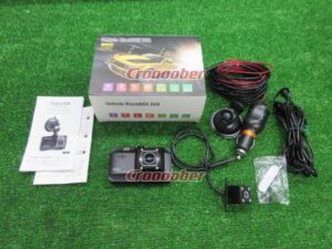 Dashcam Vehicle black box dvr with reverse camera