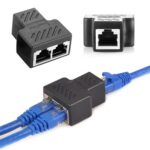 RJ45 Ethernet LAN Network Cable Y Splitter