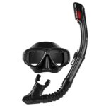 Panoramic scuba swimming & diving snorkel mask