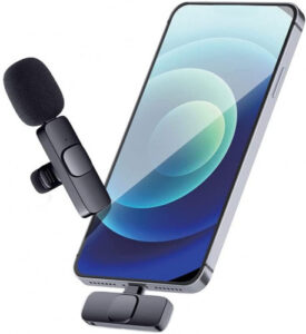 K8 Wireless Microphone For Type-C OTG Supported Smartphone For YouTube, Facebook Live Stream, TikTok Videos - Image 2