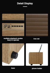 Kisonli G12A Bluetooth Speaker - Image 3