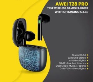 T28 Pro Awei True Wireless Earbuds - Image 2