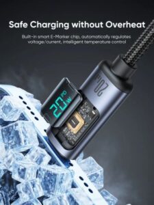 S-CL020A16 Type-C to Lightning Digital Display Fast Charging Data Cable - Image 5