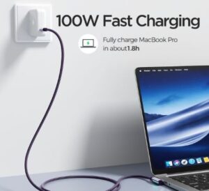 S-CC100A17 Right Angle Fast Charging Data Cable - Image 7