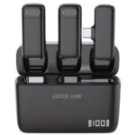 DUO CAST WIRELESS MIC TYPE C GREEN LION - Image 2