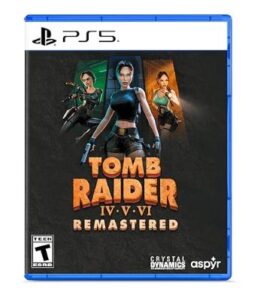 TOMB RAIDER IV-VI REMASTERED PS5 GAME