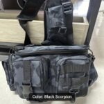 Multi-Pocket Fishing Tackle Sling Bag – 3 Colours - Image 2