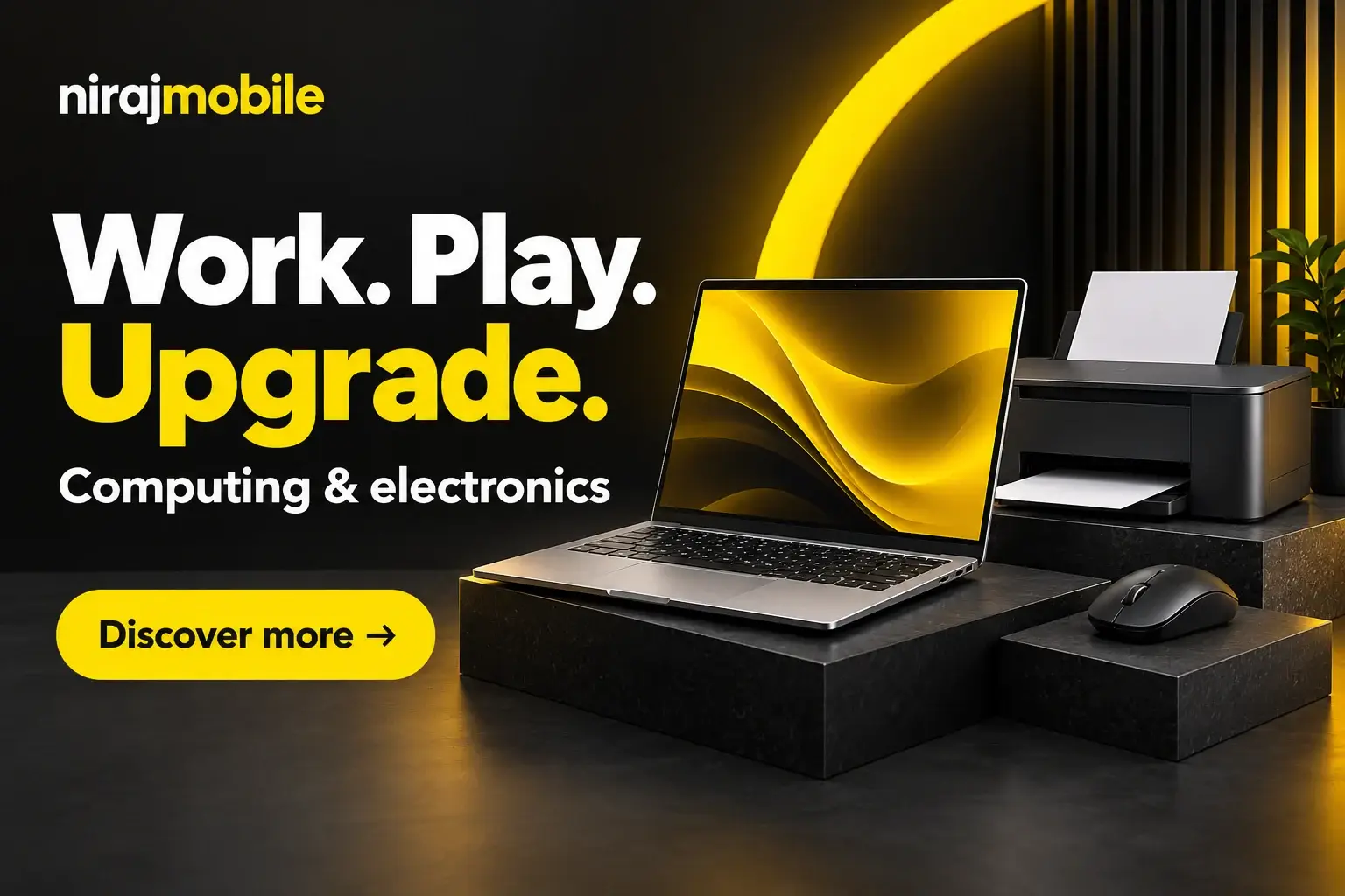 Work. Play. Upgrade. Computing and electronics.